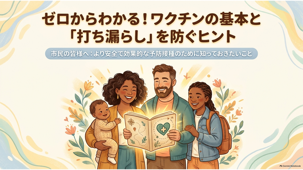 ワクチンって結局なに？打ち忘れがないか心配・・・ワクチンの基本を徹底解説！【Dr.鳥越のすこやかコラムvol.10】