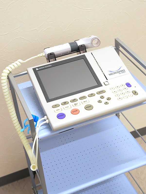 たけなか呼吸器クリニック 設備